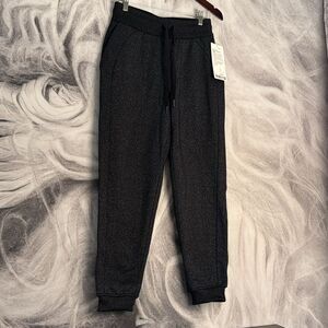 Lululemon Scuba High-Rise Jogger Sparkle Black size 6 NWT